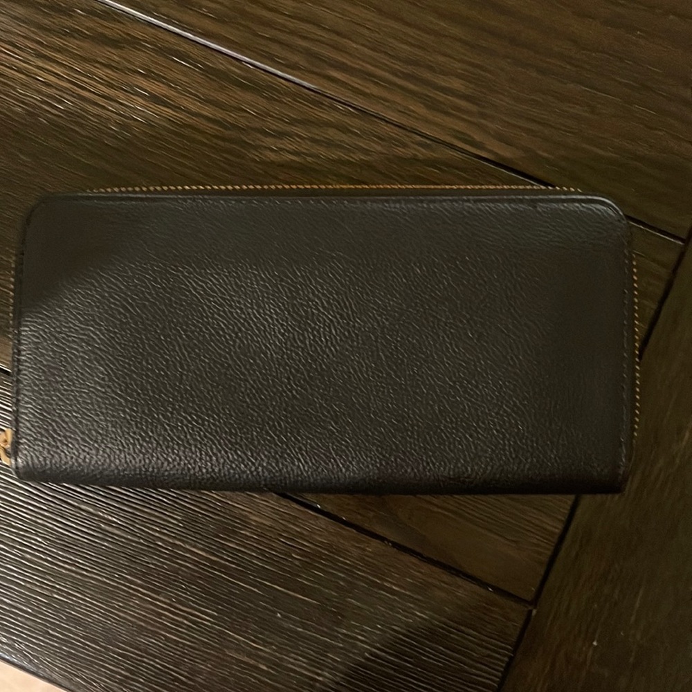 Large black wallet